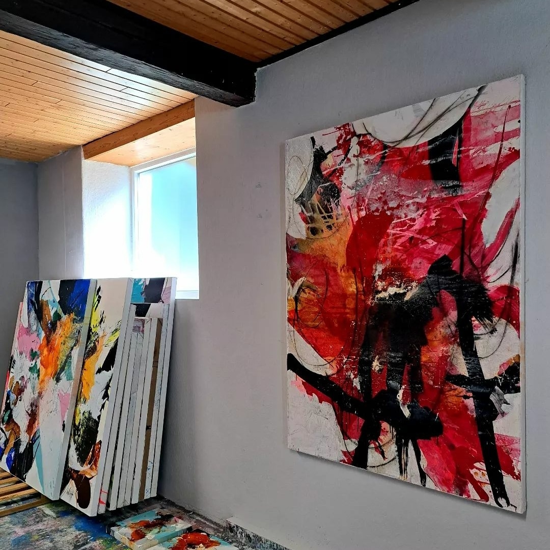 EkaghorVan32479's tweet photo. Wow the work is great nice work... 

#abstractart #painting
#paintings #artgallery #studioviews https://t.co/m9KsFlPUAq