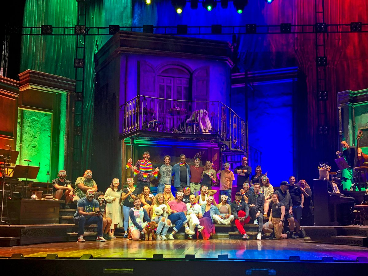 Celebrating Pride with the #HadestownTour.