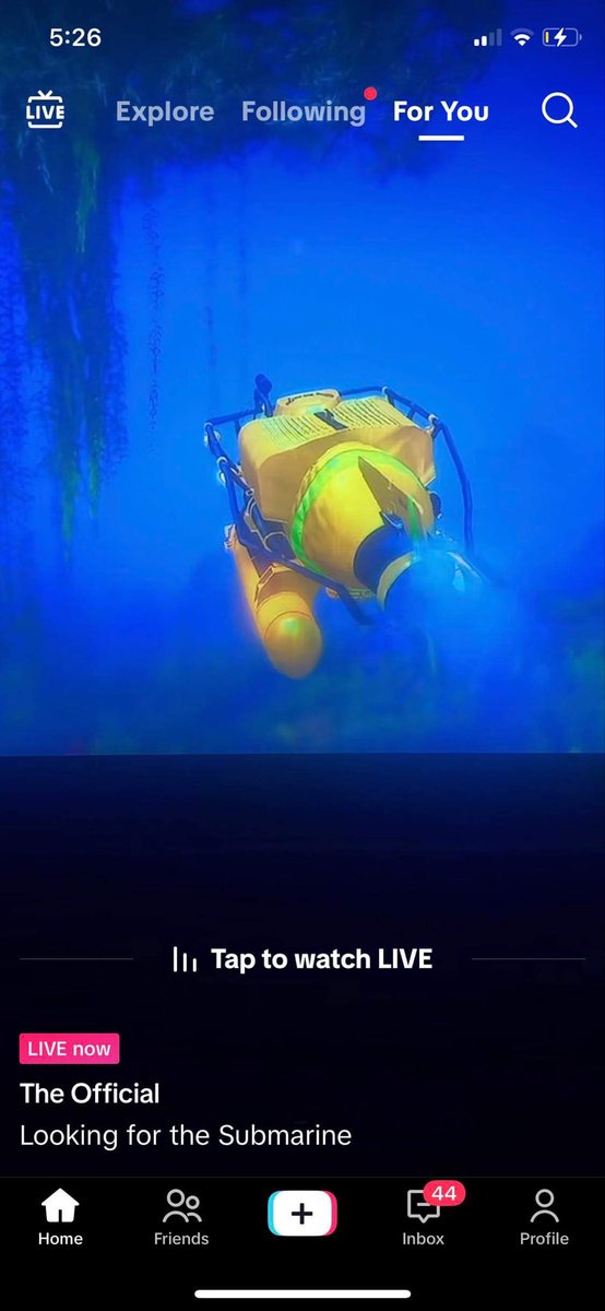 Some bloke on TikTok searching for the missing submarine on GTA