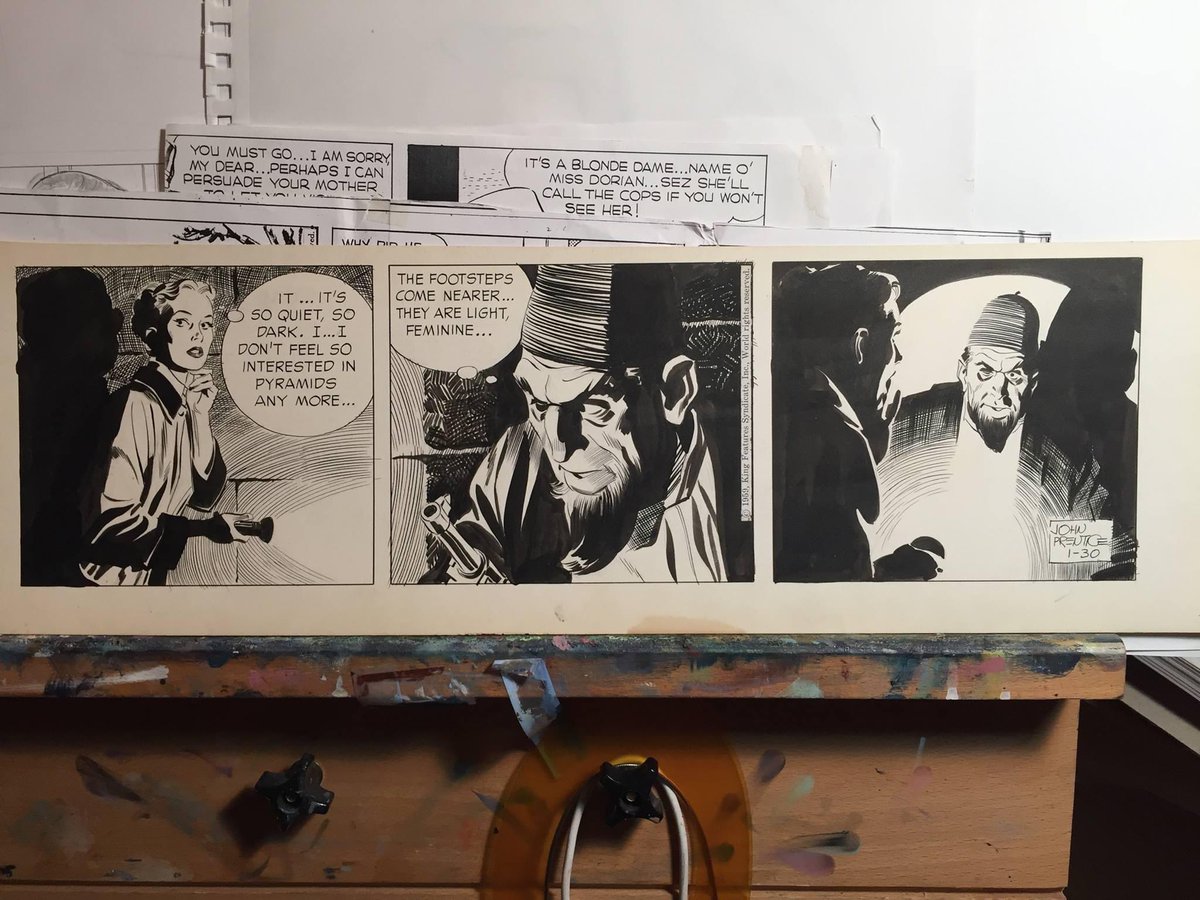 TheMonsterman's tweet photo. Another nice John Prentice Rip Kirby. #johnprentice https://t.co/X70m6WagoD