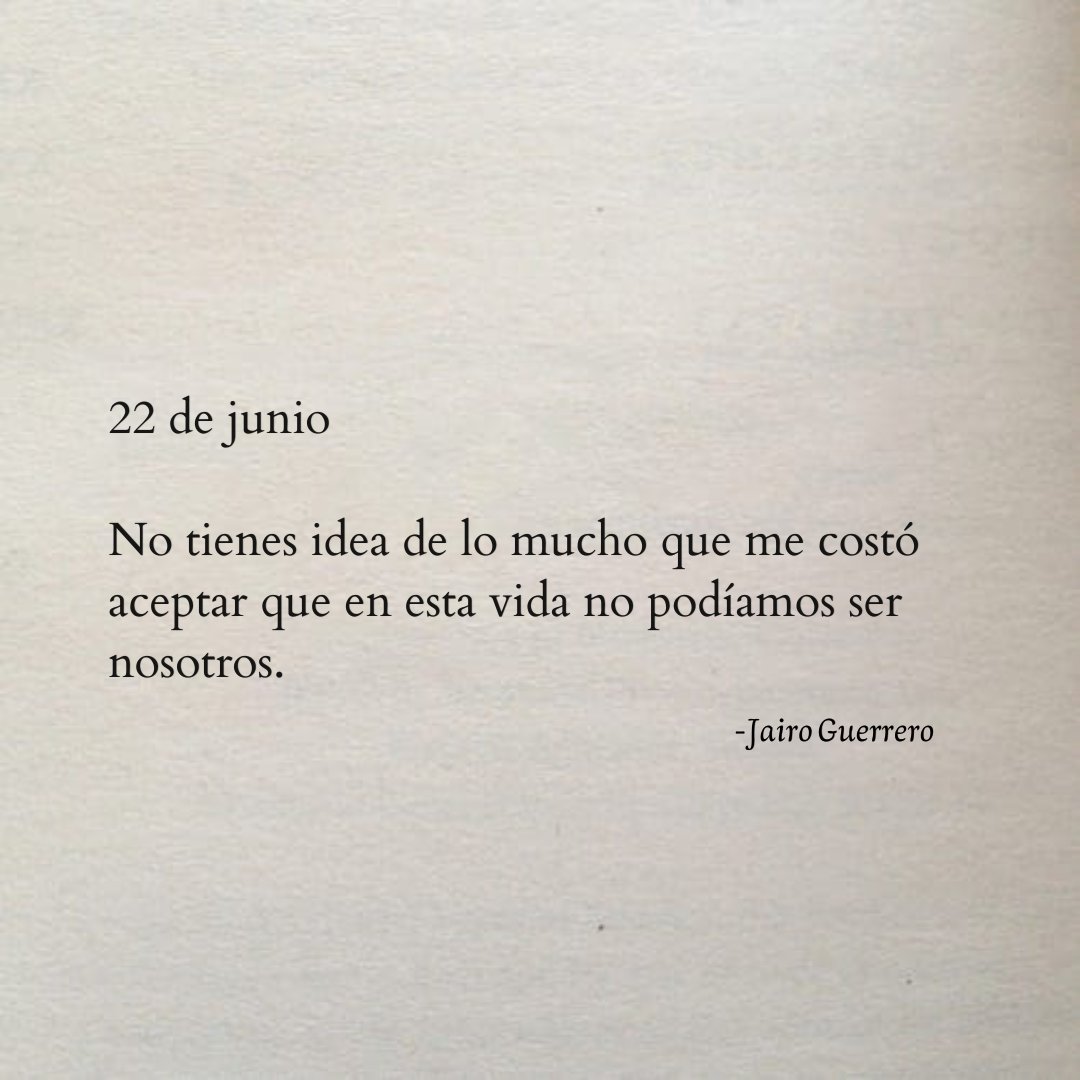 22 de junio. ✍🏼