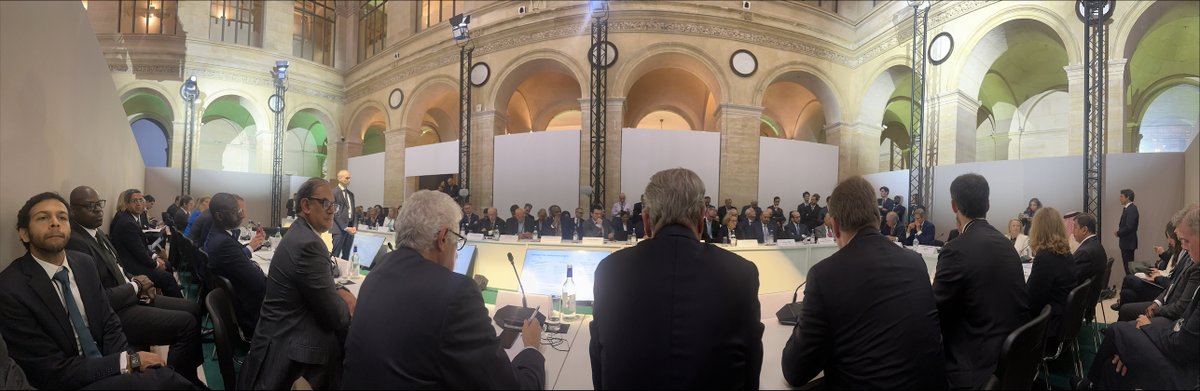 eurazeo's tweet photo. Our Co-CEOs Christophe Bavière & William Kadouch-Chassaing participated today in the 6th Annual #OPSWF Summit championed by President @EmmanuelMacron.
➡ Sovereign wealth funds, asset managers & private equity funds convene to support #ParisAgreement & accelerate climate action. https://t.co/V2rI3iUmDk