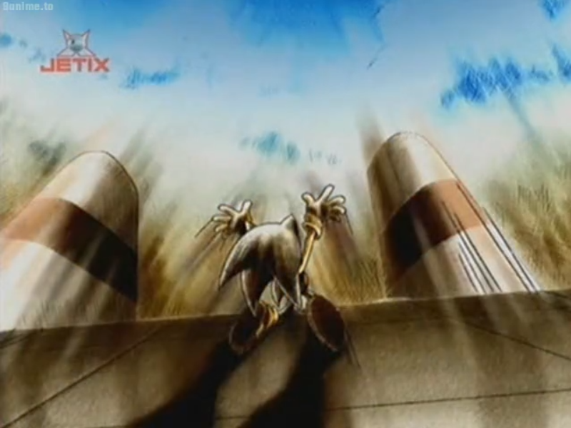 ShuffleSonic's tweet photo. Listeners, we return once again to talk about Sonic X!
We're watching Season 1, Episodes 20 and 21!

Sonic is trapped on a boat with a bunch of old people!

Sonic must race against Sam Speed's rocket car!

Send questions! https://t.co/DEX29sxISe