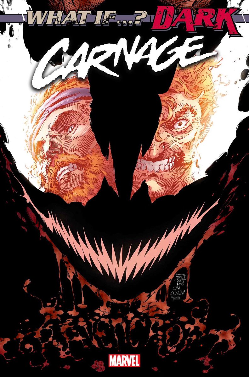 thevenomsite's tweet photo. Coming in September:

What if Dark: Carnage

What if the Carnage symbiote resurrected Cletus Kasady’s ancestor, Cortland Kasady? https://t.co/J7P3GFdi3a