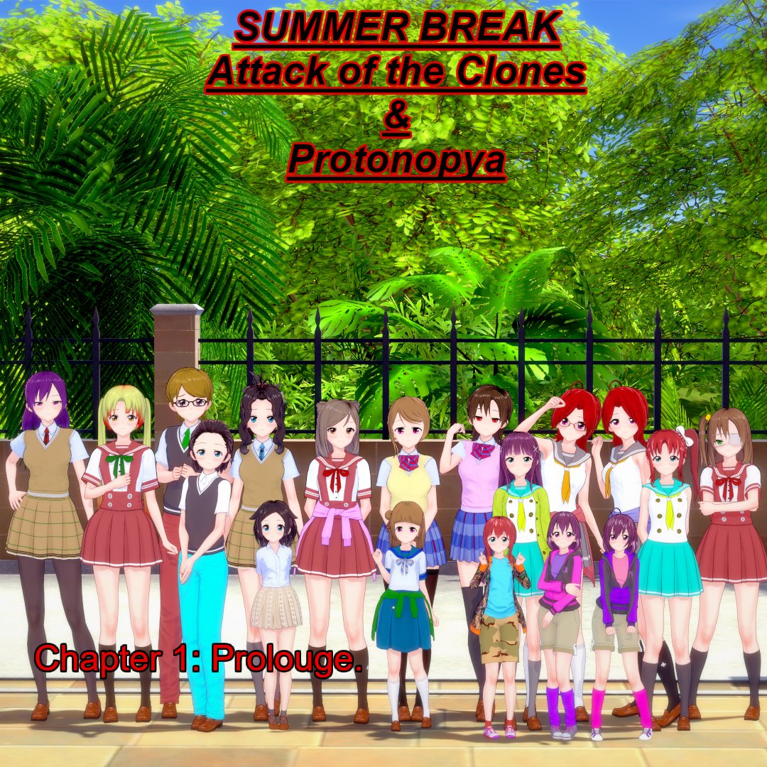 Summer Break. Chapter 1
Feat: Attack of the Clones & Protonpya 

pixiv.net/en/artworks/10…

#夏
#コイカツ!
#SummerBreak