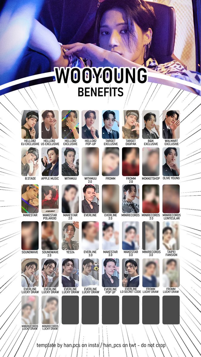 ATEEZ The World Ep 2: Outlaw pre-order benefit pc template