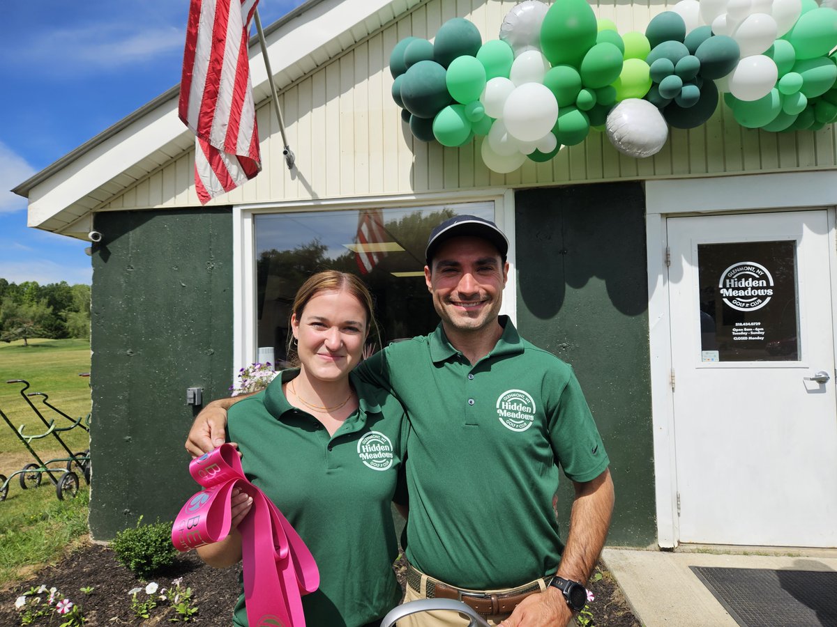 Congratulations Kenny &amp; Liza Jack as new owners and operators of The Hidden Meadows Golf Club. We wish you all the best!