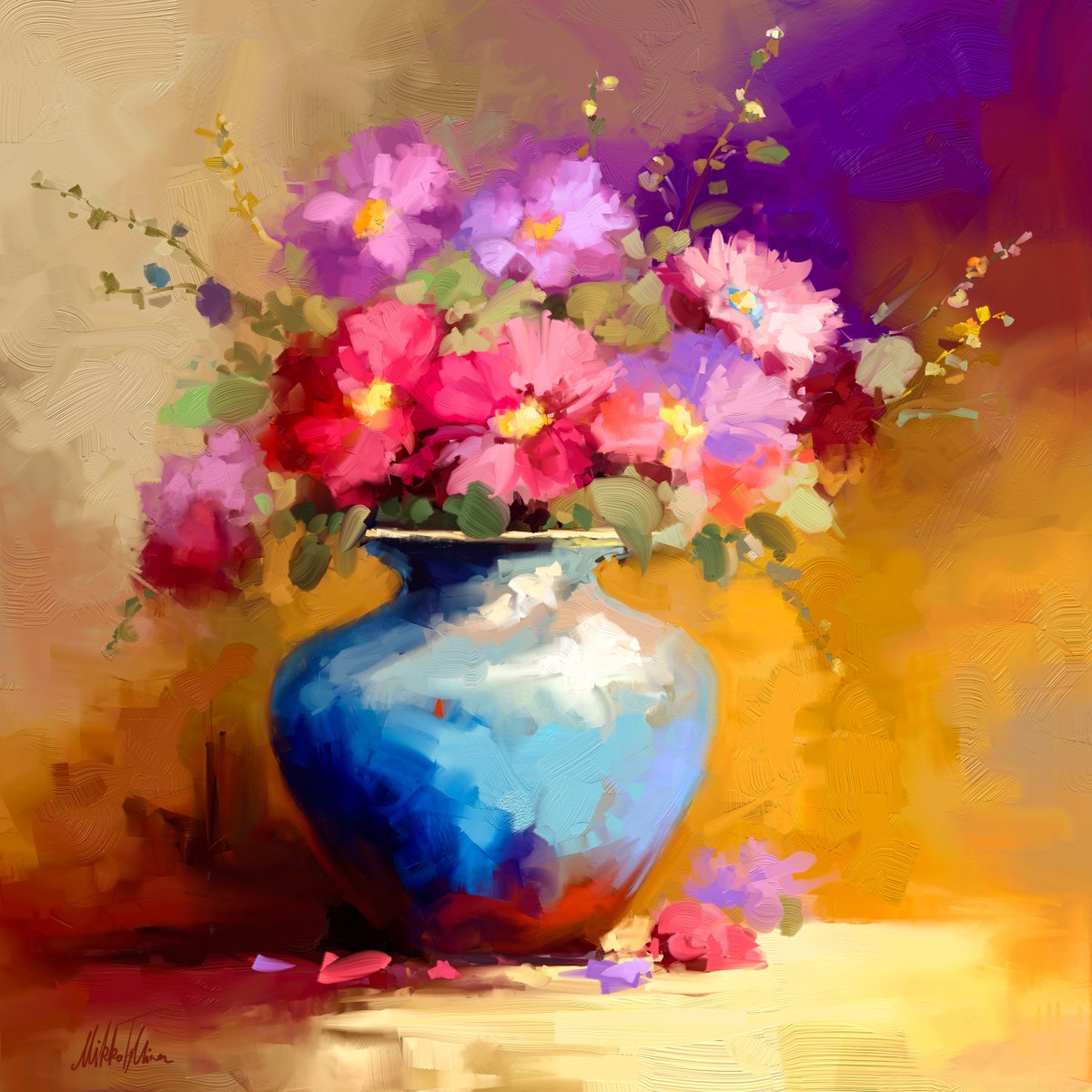 ~ Oriental still life ~
Digital oil painting

#inspiration #creative #artist #flower #ArtistOnTwitter #painting