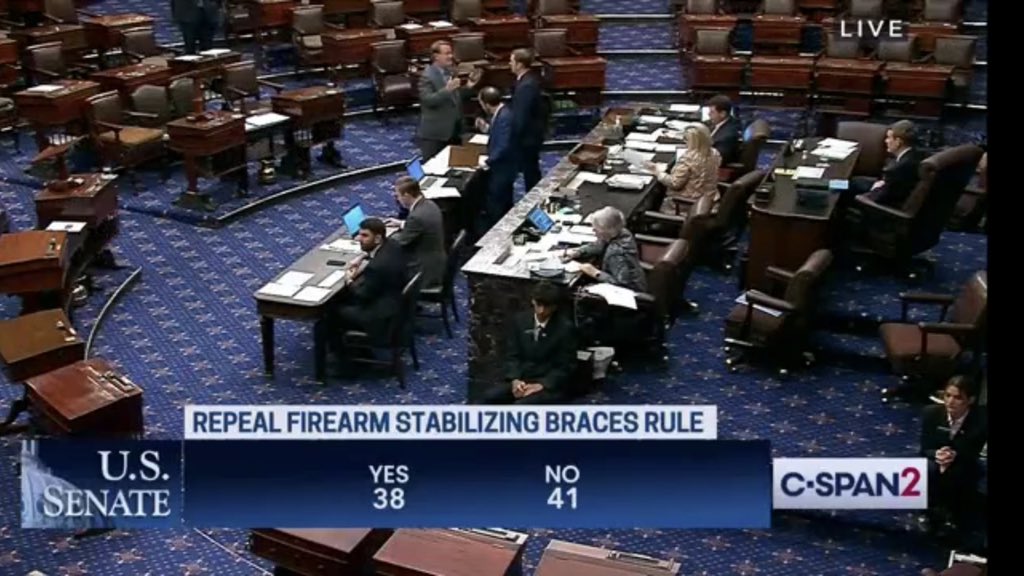 UPDATE from the Senate Floor:
Manchin & Sinema vote NO. 
This could be a wrap…