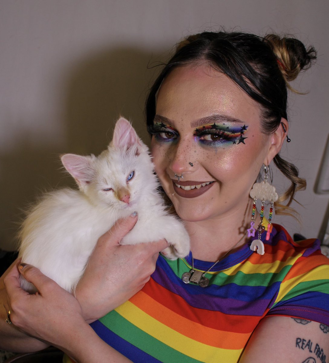 My first look with the best mattes palette launching 6/26 from bellabeautebar, @britttthuffman <a href="/elliestarrmua/">elliestarr 🦄💖✨</a> 💜

The packaging had me inspired! The shades blend so beautifully &amp; the colors are amazing &amp; super pigmented!!

Congratulations on y’all’s new beautiful palette! 💜💜💜