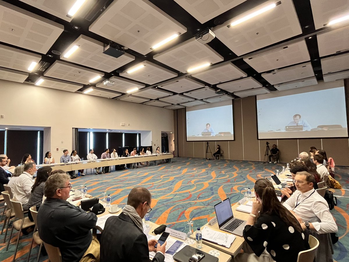 Ouverture du séminaire Attractivité Amérique Latine par
<a href="/PhBastelica/">Philippe Bastelica</a> et  Laurent Toulouse de <a href="/francediplo/">France Diplomatie 🇫🇷🇪🇺</a> / Clarisse Paolini de <a href="/France_Colombia/">Francia en Colombia 🇫🇷🇪🇺</a> / François Hequet et Marie-Pierre Macian de <a href="/sup_recherche/">Ministère Enseignement supérieur/Recherche/Espace</a>
/ Béatrice Khaiat et <a href="/OlivierChiche/">Olivier Chiche</a> de #CampusFrance  15 pays représentés 🌎