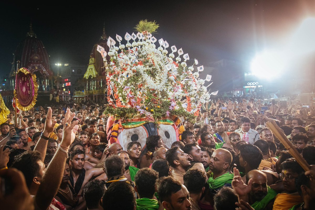 SJTA_Puri's tweet photo. Jay Jagannatha 🙏🏻

#Rathayatra2023 https://t.co/jZCtFK2sDy
