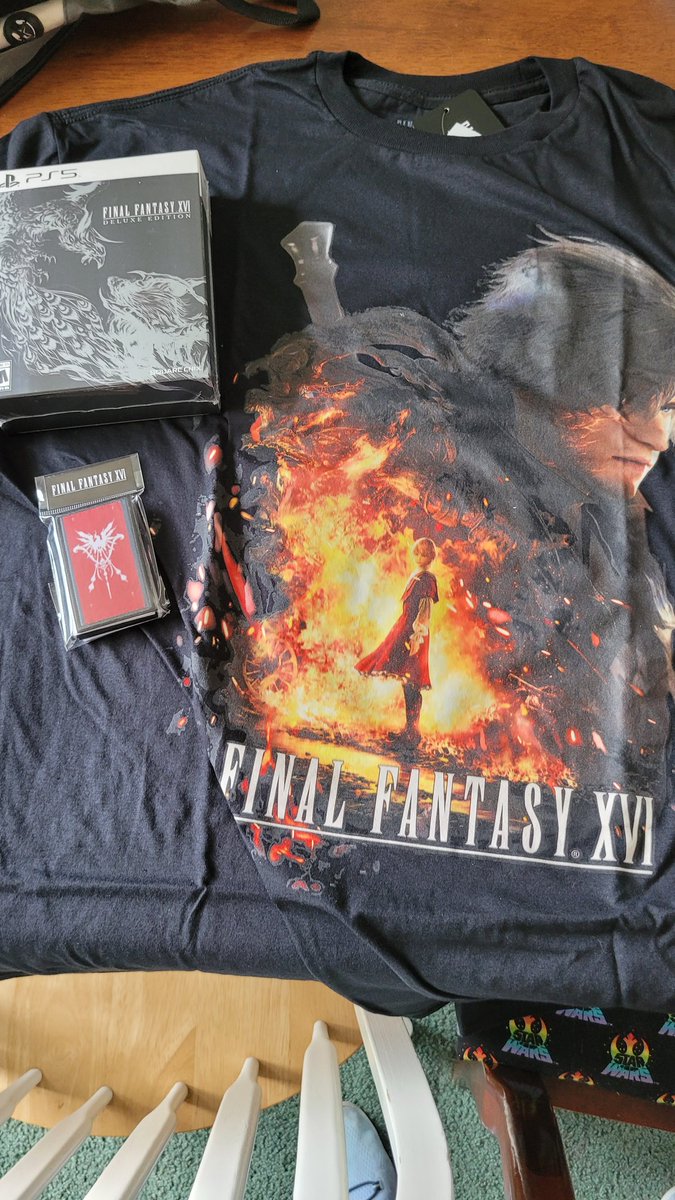 Shinitenshi's tweet photo. It's Final Fantasy Day!! #FINALFANTASYXVI #FF16 #SquareEnix https://t.co/2ZQVIY57fZ