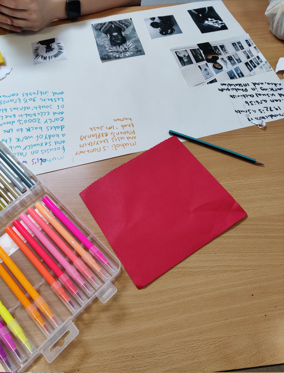 A very productive double period with my new S3 class, yesterday they researched LGBTQIA+ artists and today they created eye catching and informative posters about them! 🏳️‍🌈🧑‍🎨
We used this fantastic resource as a staring point for research:
theartteacher.net/2022/02/28/lgb…
#PrideMonth2023