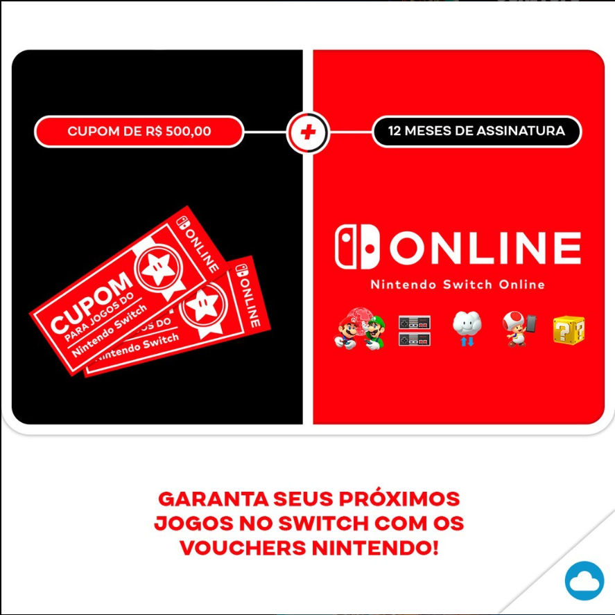 Comprar Nintendo Switch Online 12 Meses USA