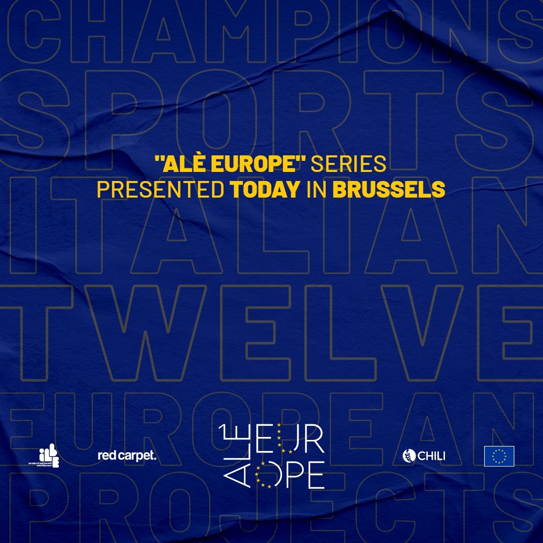sipariomovies's tweet photo. “Alè Europe” series, produced by @redcarpet_group  , an ILBE Group company, presented today in Brussels.

Learn more: https://t.co/rtAtveiGle

@EUinmyRegion 
@europainitalia 
@ellidabronzetti 
@fcarratu 
@MonikaBacardi 
@IervolinoAndrea https://t.co/l1jzI6zBuC
