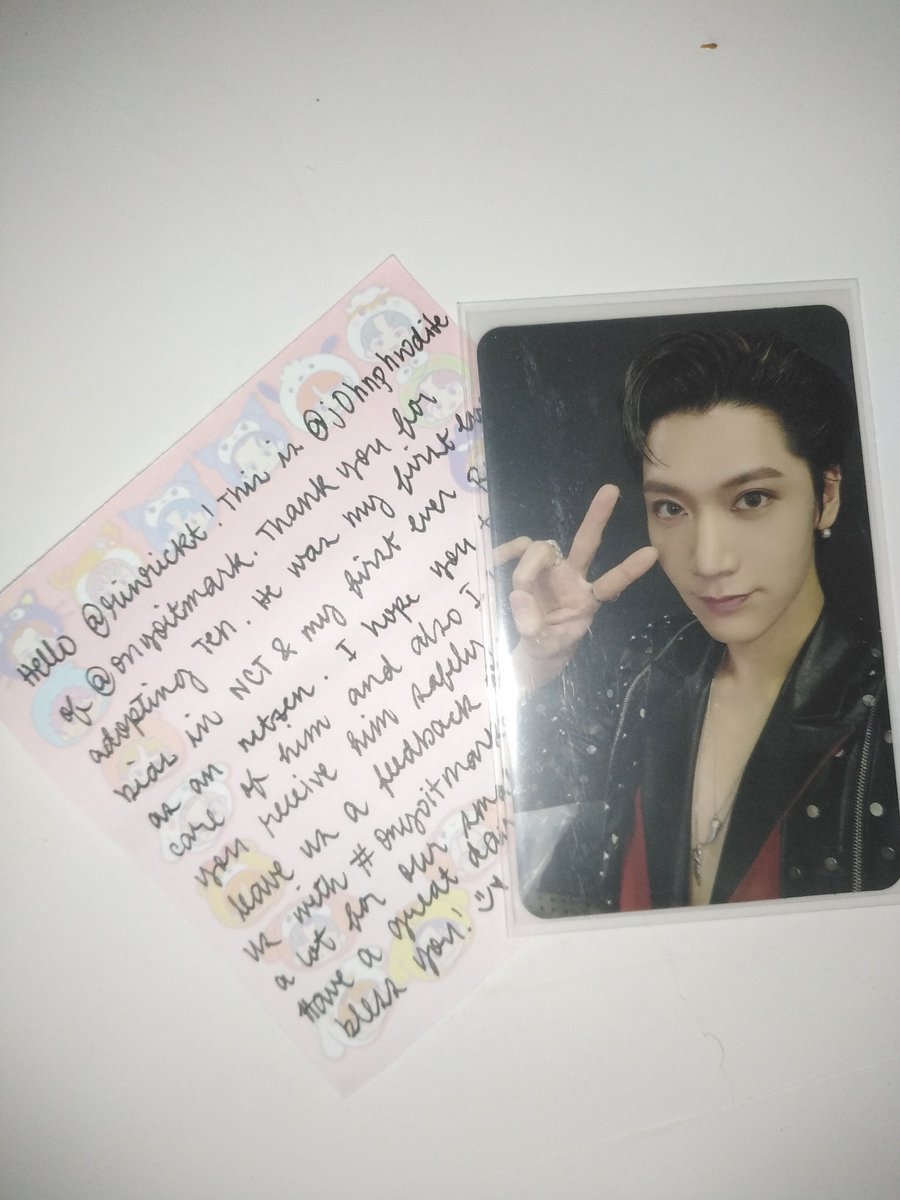 rinrickt's tweet photo. hii @onyoitmark 

i got ten safely and realky quick po! tysm for allowing me to have this pc ♡ all the best 

#onyoitmarkproofs https://t.co/9acHfmoBLc