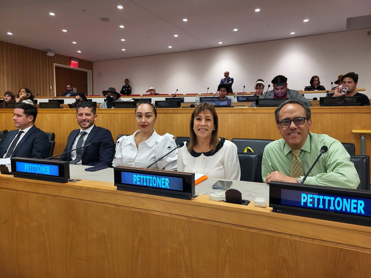 pra_puertorico's tweet photo. Aquí con nuestros aliados y colaboradores en la vista de Puerto Rico en el Comité de Descolonización de la ONU: @manuelnatal de @VictoriaPorPR, Nicole Álvarez de @abolishact60, @mariluguzmansj del MUS, y Ariel Hernández de la Red de Descolonización del MVC. A trabajar en alianza! https://t.co/IiCN8OXhHF
