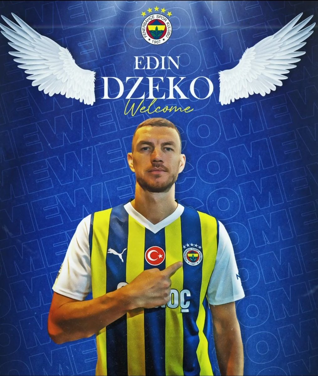 Yaşlı oyuncu ama fizik durumu nasıl olacak sezon başlayınca hep beraber göreceğiz inşallah  @Fenerbahce mize hayırlı olsun

Welcome @EdDzeko