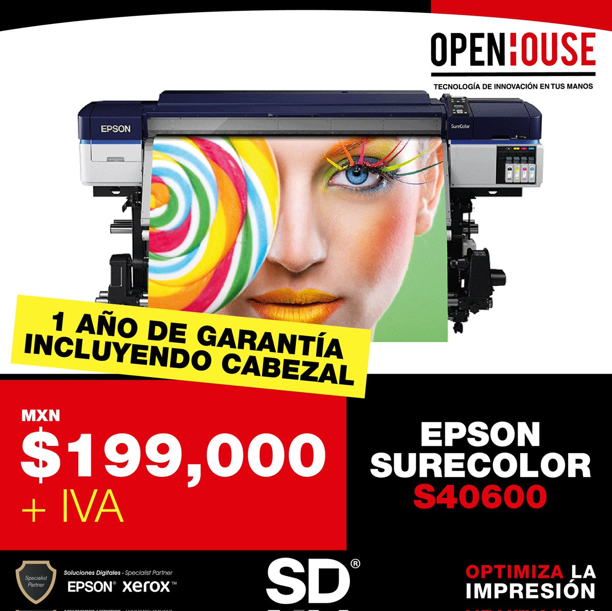 sdenlinea's tweet photo. 💥 Ya inició nuestro Open House, en CDMX 💥

Y nuestro partner @EpsonLatin 🌟 se une con promociones exclusivas en equipos fotográficos, de sublimación y gran formato.

📍
Calle Aragón #3 Colonia Álamos. Deleg. Benito Juárez

🗓
22 y 23 de Junio 

⏰️
10 am a 6 pm https://t.co/fbexkXwEuj