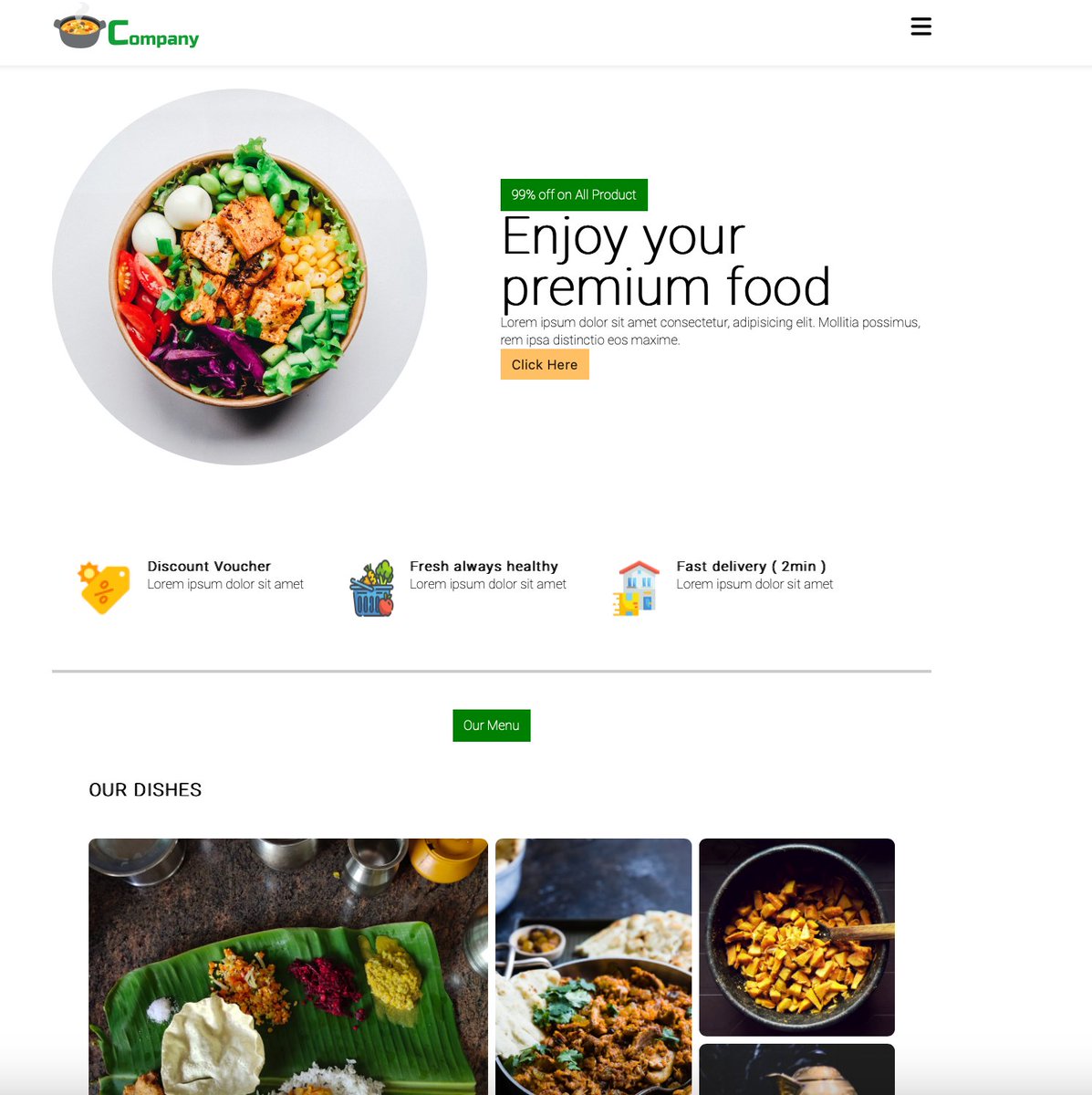 today I built a simple landing page for a restaurant by following a step-by-step from youtube!
plus 
 I also learned a few shortcuts for vs code😅 
#LearningWithLeapfrog #60DaysOfLearning #LSPPD22 #frontend #Web #CSS