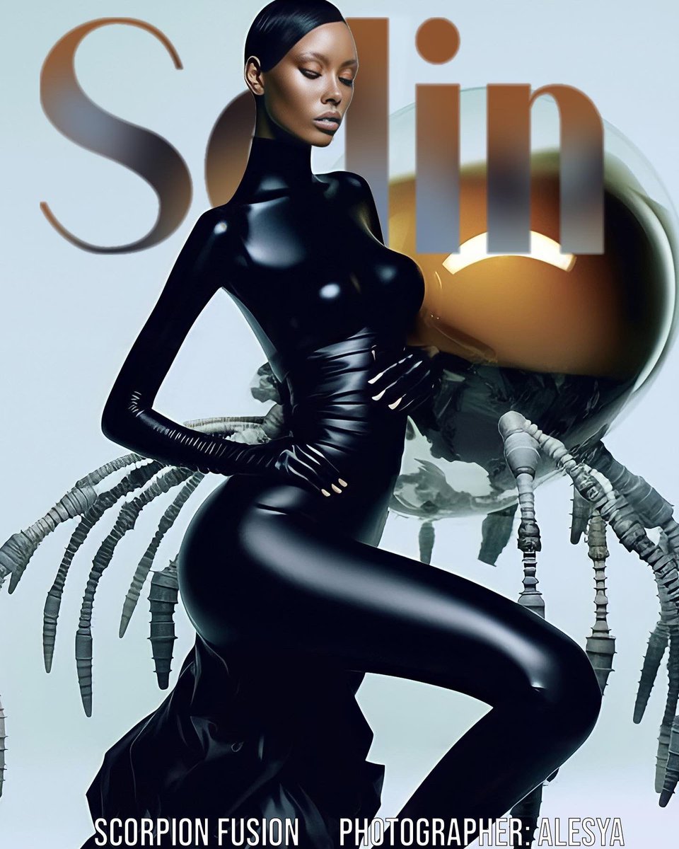AKornetskaya's tweet photo. GM artists!
Excited to present my new Ai fashion editorial that got published at Selin Magazine…to be continued…
#aiart #fashion #Editorial #aifashion #aiartists #aiartist #AIArtCommuity #Scorpion #fashionstyle https://t.co/5LyU40HUeh