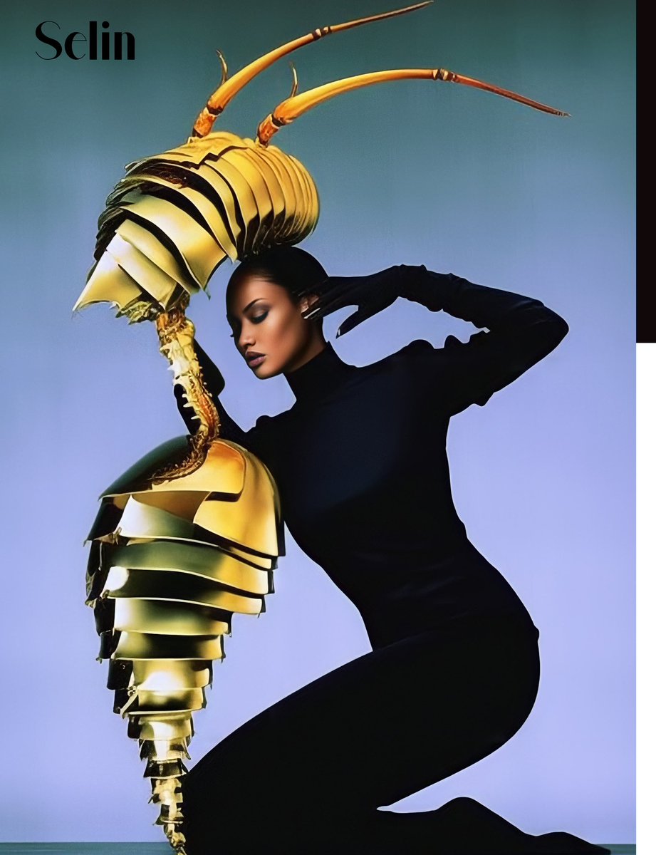 AKornetskaya's tweet photo. GM artists!
Excited to present my new Ai fashion editorial that got published at Selin Magazine…to be continued…
#aiart #fashion #Editorial #aifashion #aiartists #aiartist #AIArtCommuity #Scorpion #fashionstyle https://t.co/5LyU40HUeh