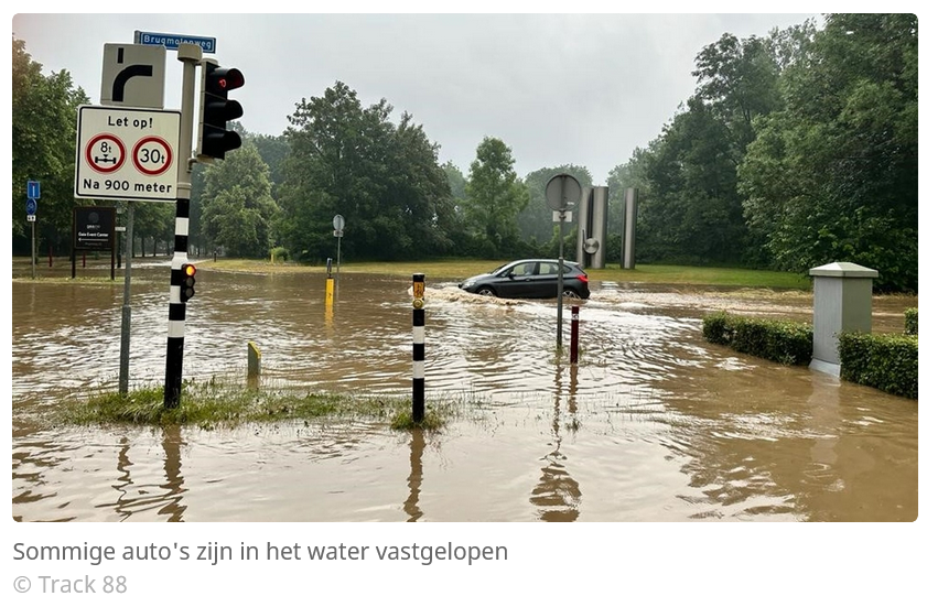 #Noodweer #Wateroverlast 
#Kerkrade