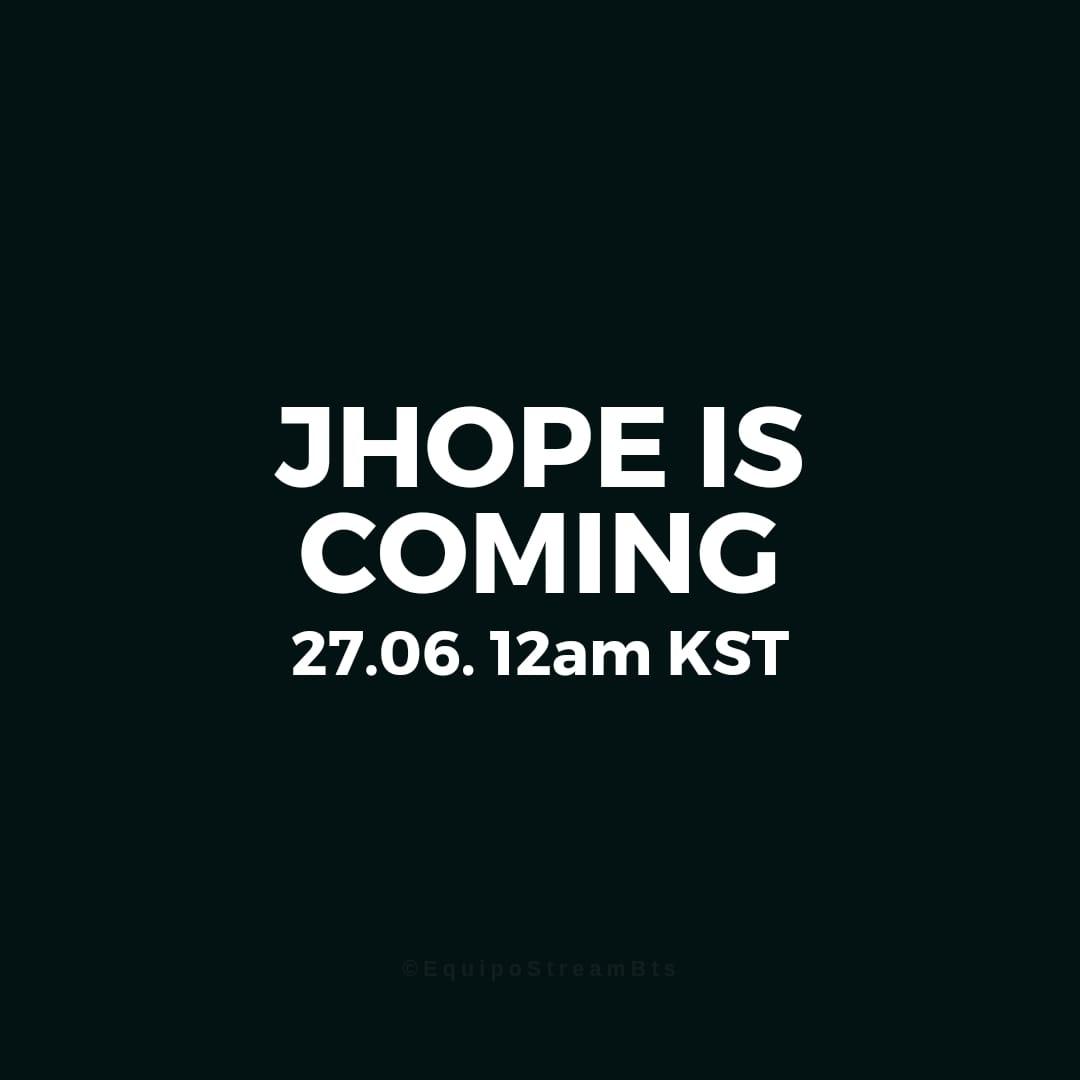 Sugasopeii's tweet photo. @charts_k @BTS_twt JHOPE IS COMING 
#ArmyWithJhope https://t.co/Dk5VFkLtiw
