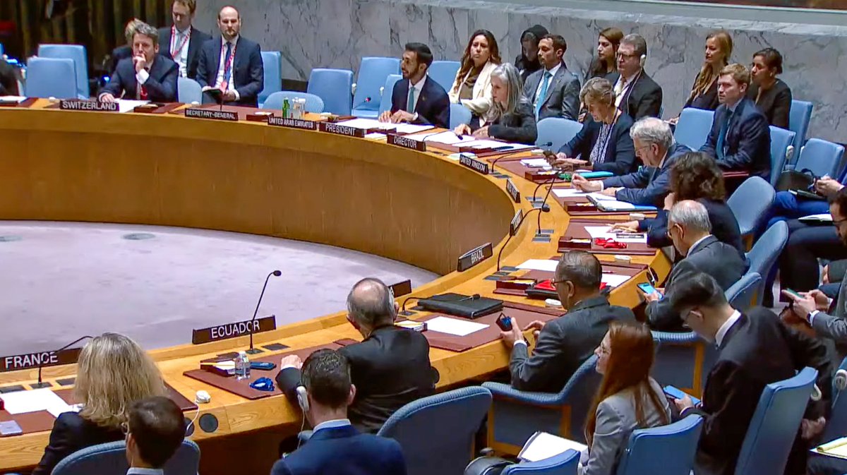 Briefing the #UNSC's meeting on #Somalia today, @UN's @CatrionaLaing1 addressed a range of issues, including the conflict in #Laascaanood, the fight against #AlShabaab, #women's participation in public life, stabilisation efforts, and more. Full remarks: bit.ly/46jCx33