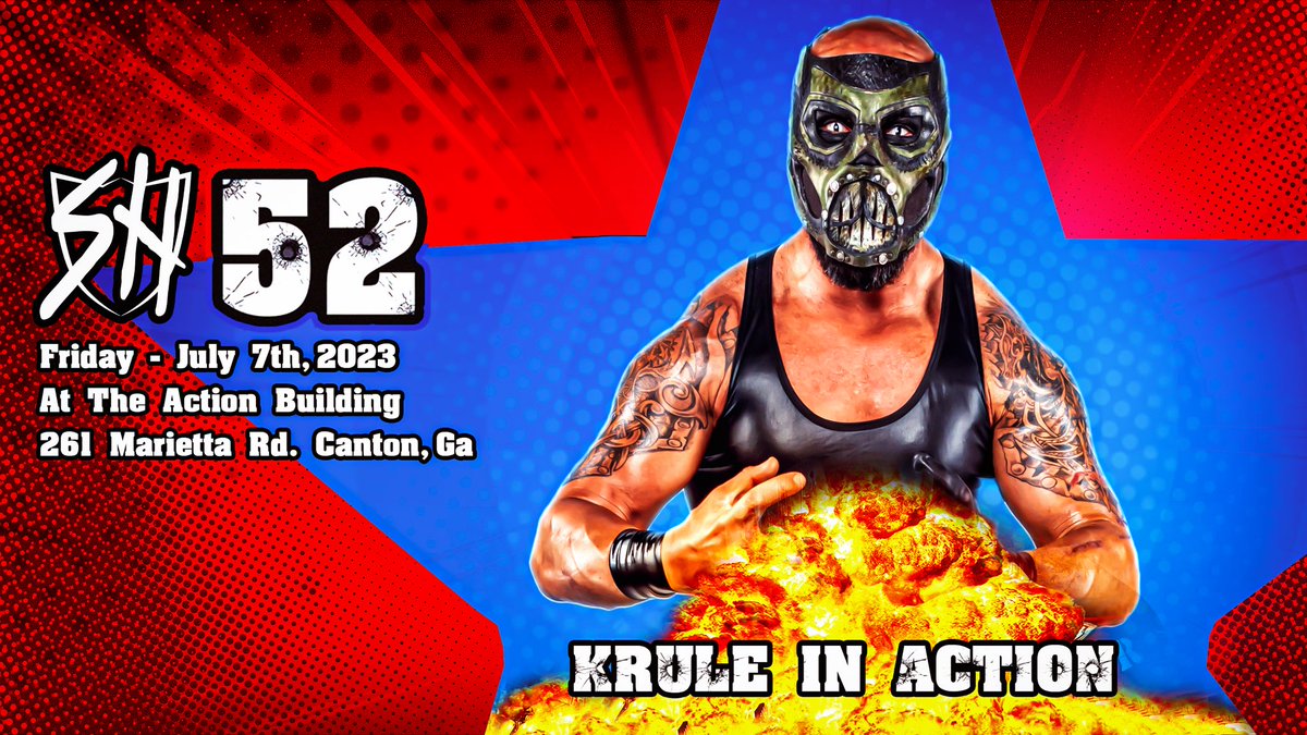 SHonorWrestling's tweet photo. At #SHW51 we were all shocked when @AtrocityKrule made his surprise return to team with @SunnyDazeSHW in our main event Tables Match for the SHW Tag Titles! Even more shocking was Krule putting his own partner through a table! What’s next for the former champ? Find out at #SHW52! https://t.co/nqM8ypdPOM
