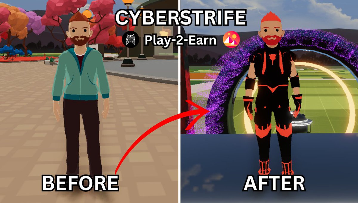 Team with the CyberStrife Army to defeat waves of enemies in todays Raid Party within #Decentraland 🤖

Earn Xp and Coins which can be used within CyberStrife to unlock rewards, as you battle against bosses to defend the generator 🪓

Livestream 📹
youtube.com/live/wK0-7w9b7…