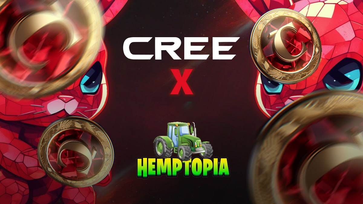 creebank's tweet photo. We're delighted to announce our new partnership with @HemptopiaGame, a hemp farm management blockchain adventure. As they cultivate crops, manage resources, and market products, players earn NFTs. 

Watch this space for more information on how we'll work together going forward. https://t.co/2uXVVRIbRL