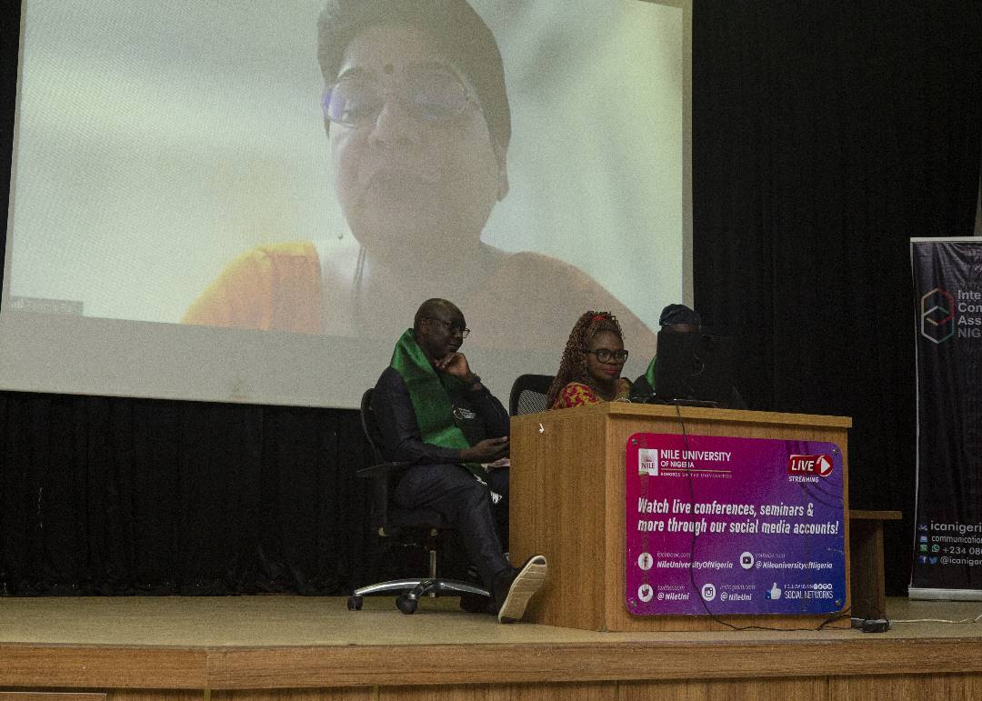 icanigeriachp's tweet image. Earlier today, at our 2nd Quarterly Seminar hosted by @NileUni &amp;amp; @SuemoJacob Head, Dept of Mass Comm

Participants had a great learning session, thanks to @DrSrivi @mjdutt @JoeChidiebere @TheOkenyodo.

Special thanks to @noshir, ICA India Chair, Prof Padma Rani, &amp;amp; all our guests