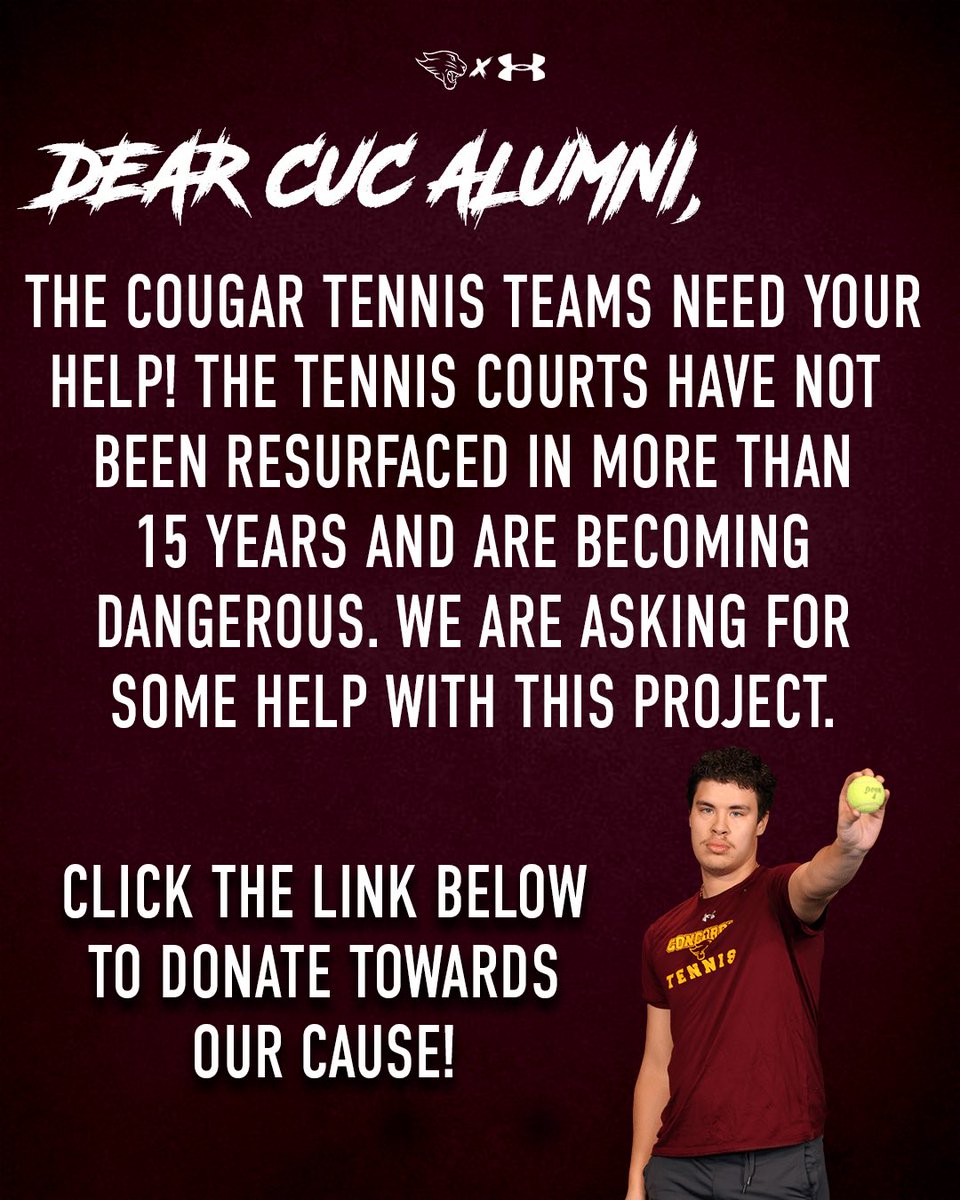 cuchicagotennis's tweet photo. 🚨 𝙲𝚊𝚕𝚕𝚒𝚗𝚐 𝚊𝚕𝚕 𝚊𝚕𝚞𝚖𝚗𝚒🚨

We need your help! Please click the link below to donate to our tennis courts restoration project. 

https://t.co/XKcCH32BKY https://t.co/oSl7aIAMkK