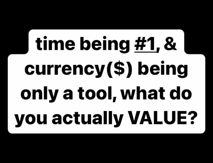 QUESTION: #time #Currencies #tool #value #development #littlevillage #southlawndale #chicago #chitown #chiraq #jackkerouac #kerouac #chiraqkerouac