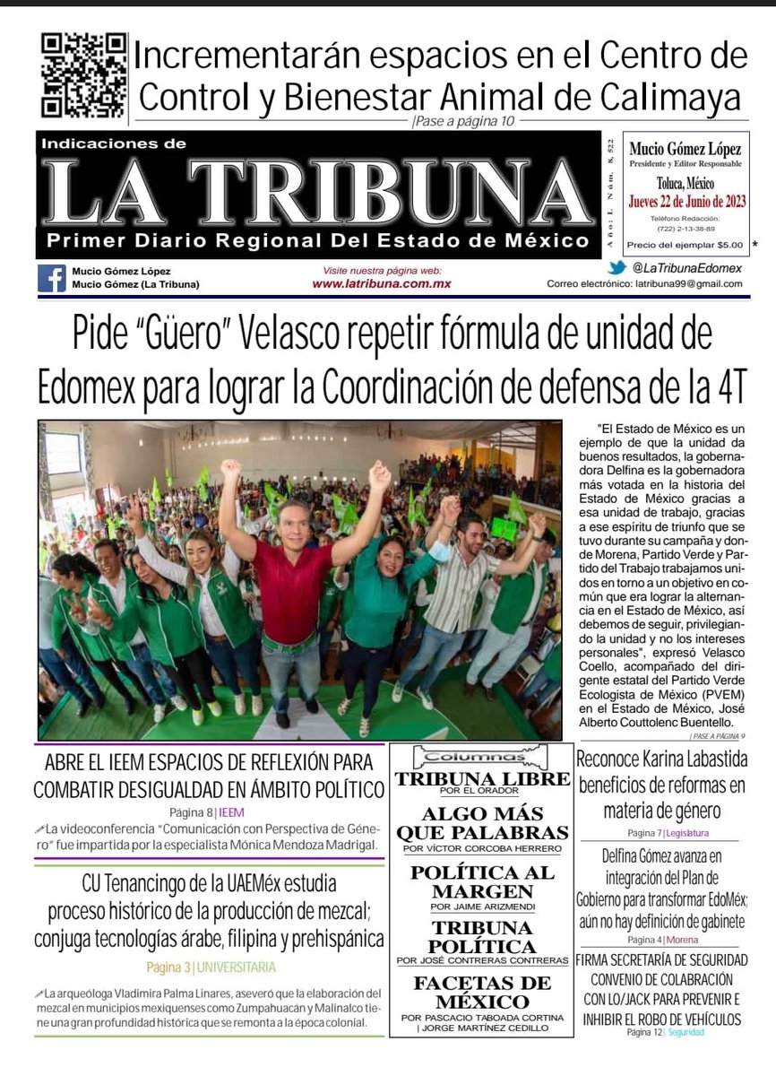 pepecouttolenc's tweet photo. Con el güero Velasco se impulsará una nueva forma de hacer política; una en la que todas y todos formemos parte. ✅
#ChambaMataGrilla https://t.co/nWQs3bbo7A