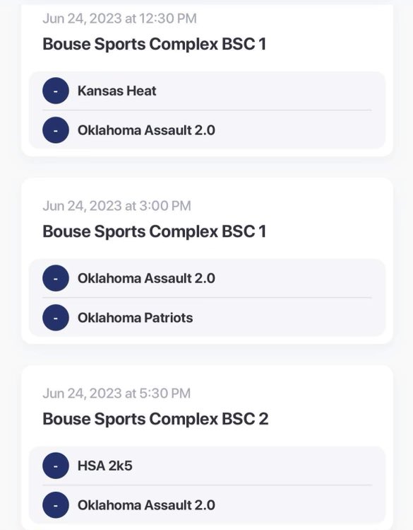 Here is my pool play schedule for this weekend! I would love for you to come out and watch! <a href="/EOSC_Softball/">Eastern OK Softball</a> <a href="/CoachAnthony31/">Anthony Whisenhunt</a> <a href="/SNUSoftball/">SNU Softball</a> <a href="/RiverHawksSB/">RiverHawks Softball</a> <a href="/SSC_Softball/">Seminole State College Softball</a> <a href="/RSC_Softball/">RSC Softball</a> <a href="/rsusoftball/">RSU Softball</a> <a href="/OBU_Softball/">OBU Softball</a> <a href="/SWOSUSoftball/">SWOSU Softball</a> <a href="/NOCEnidSB/">NOC Jets Softball</a> <a href="/NOCTonkSB/">NOC Tonk Softball</a> <a href="/MSC_Softball/">MSC Softball</a>
