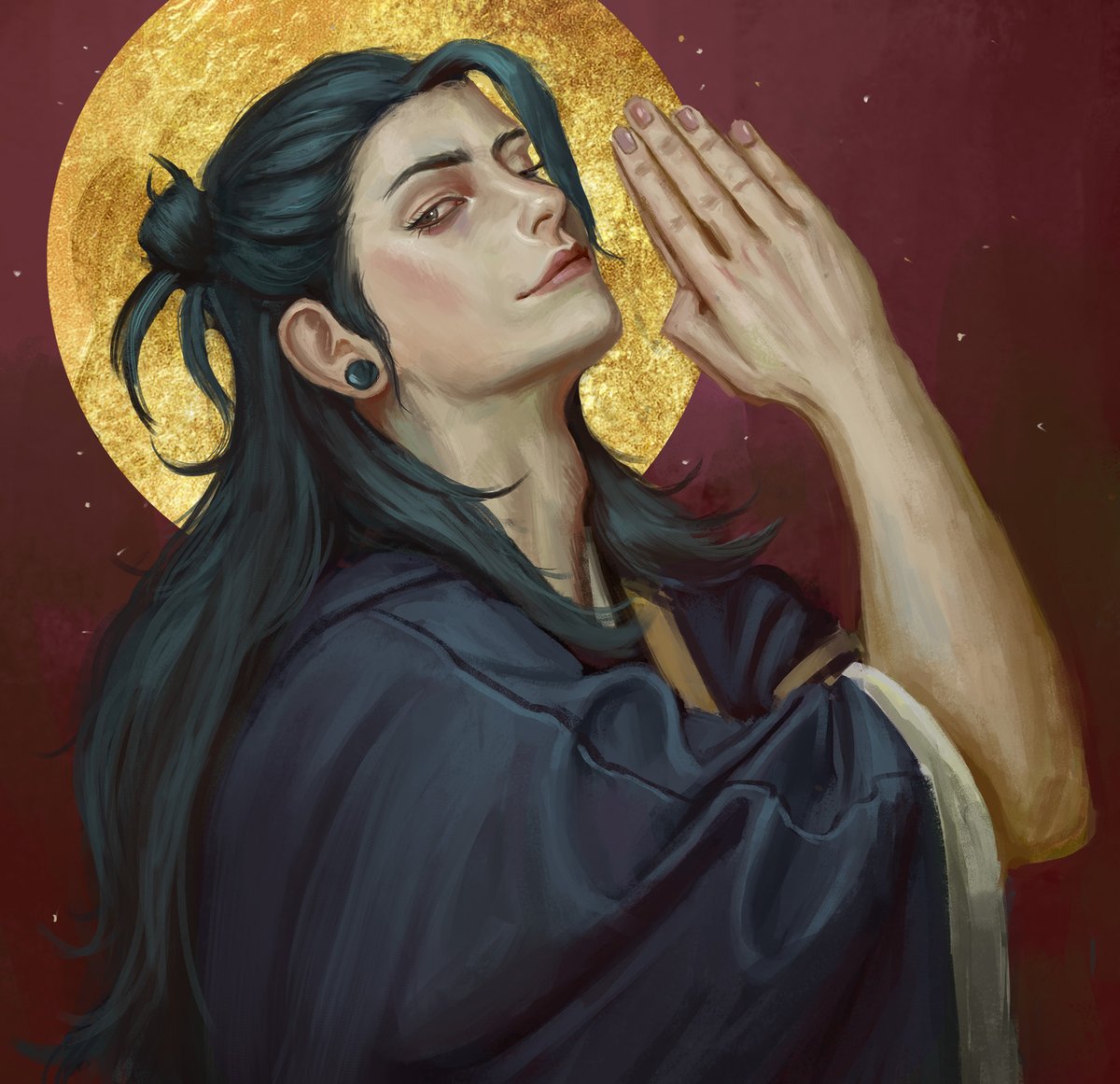 insartyy's tweet photo. daily study #suguru #jjkfanart #GetoSuguru https://t.co/hSexCOipns
