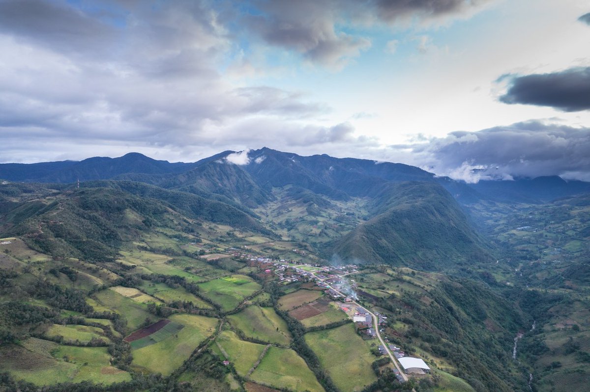 📍Resguardo de Mosoco, Páez, Cauca. Al fondo el Páramo de Moras.