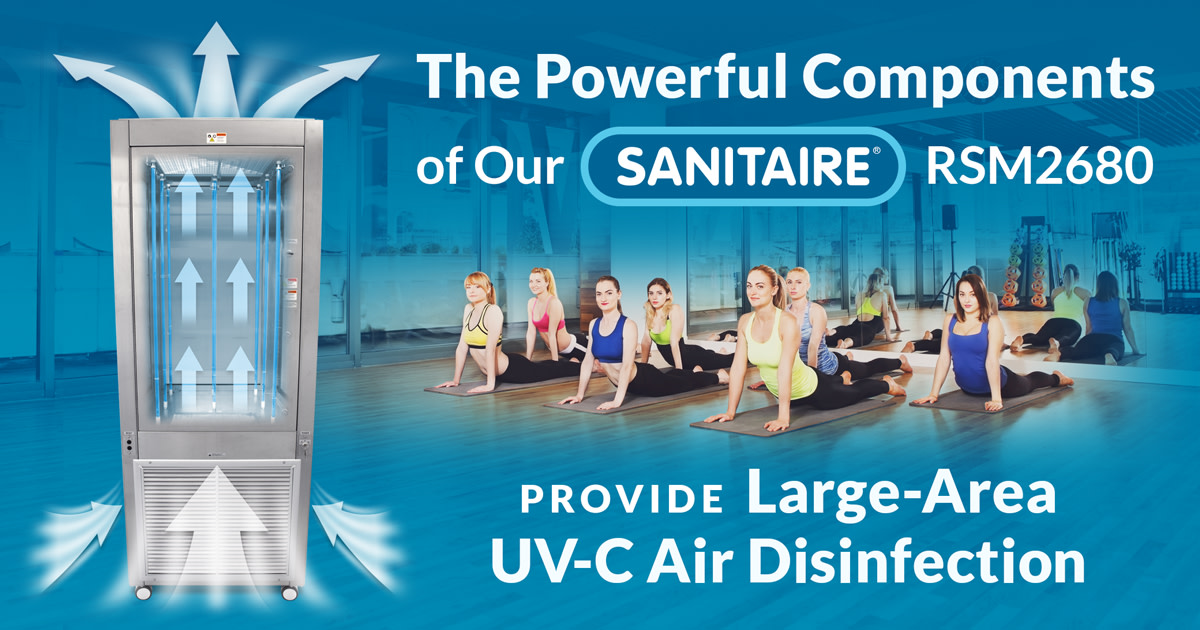 The Powerful Components of Our SANITAIRE RSM2680 Provide Large-Area UV-C Air Disinfection

#AirPurification #Virus

View Our Blog Post → bit.ly/3AllHAQ