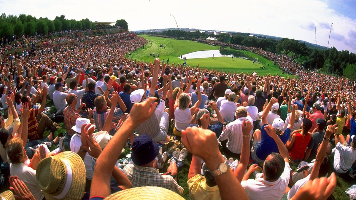 The 1997 Ryder Cup was held at Valderrama. Expect similar crowds at next weeks #LIVGolfValderrama event.