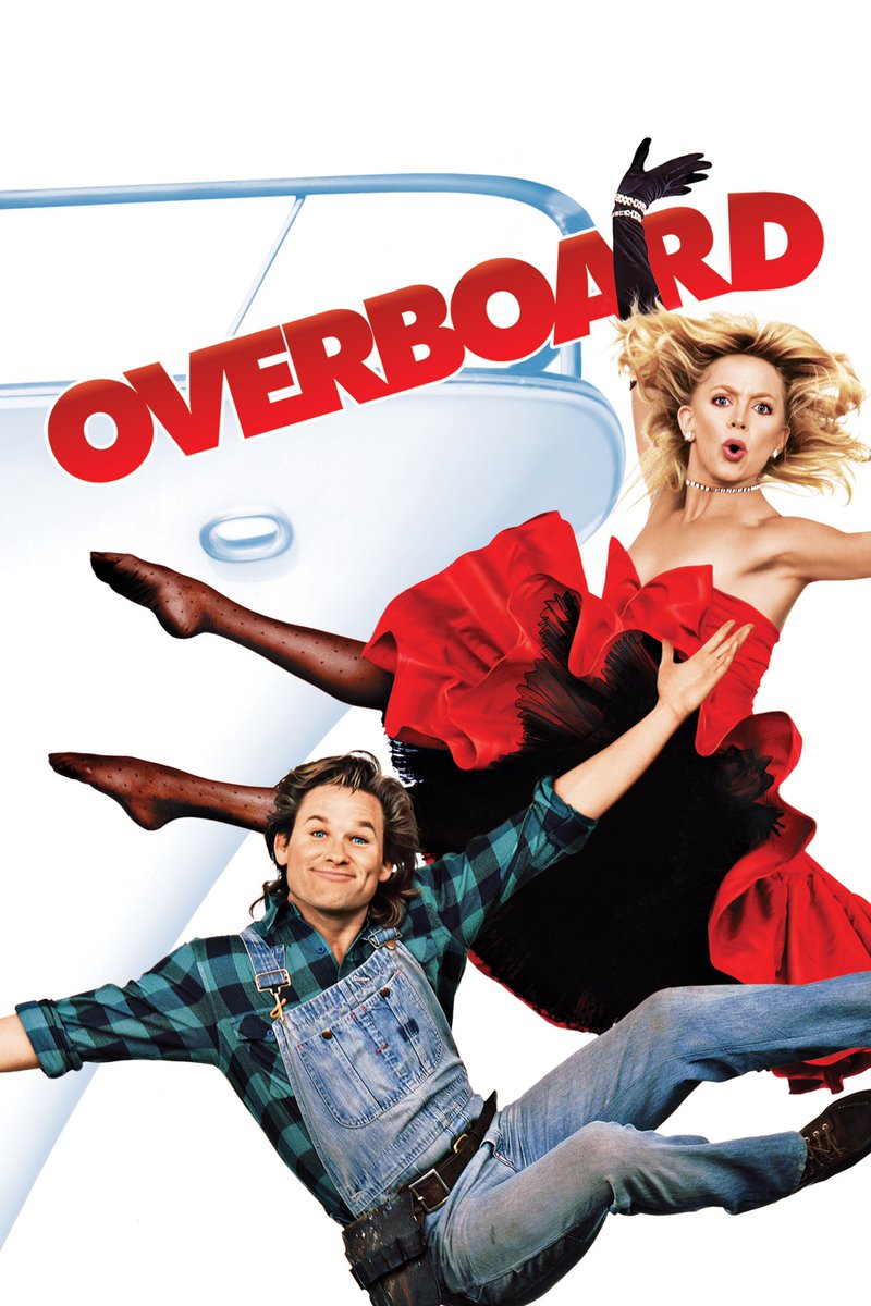 Was watching Overboard. A good screwball comedy.

#OverboardMovie #GarryMarshall #GoldieHawn #KurtRussell #EdwardHerrmann #KatherineHelmond #RoddyMcDowall