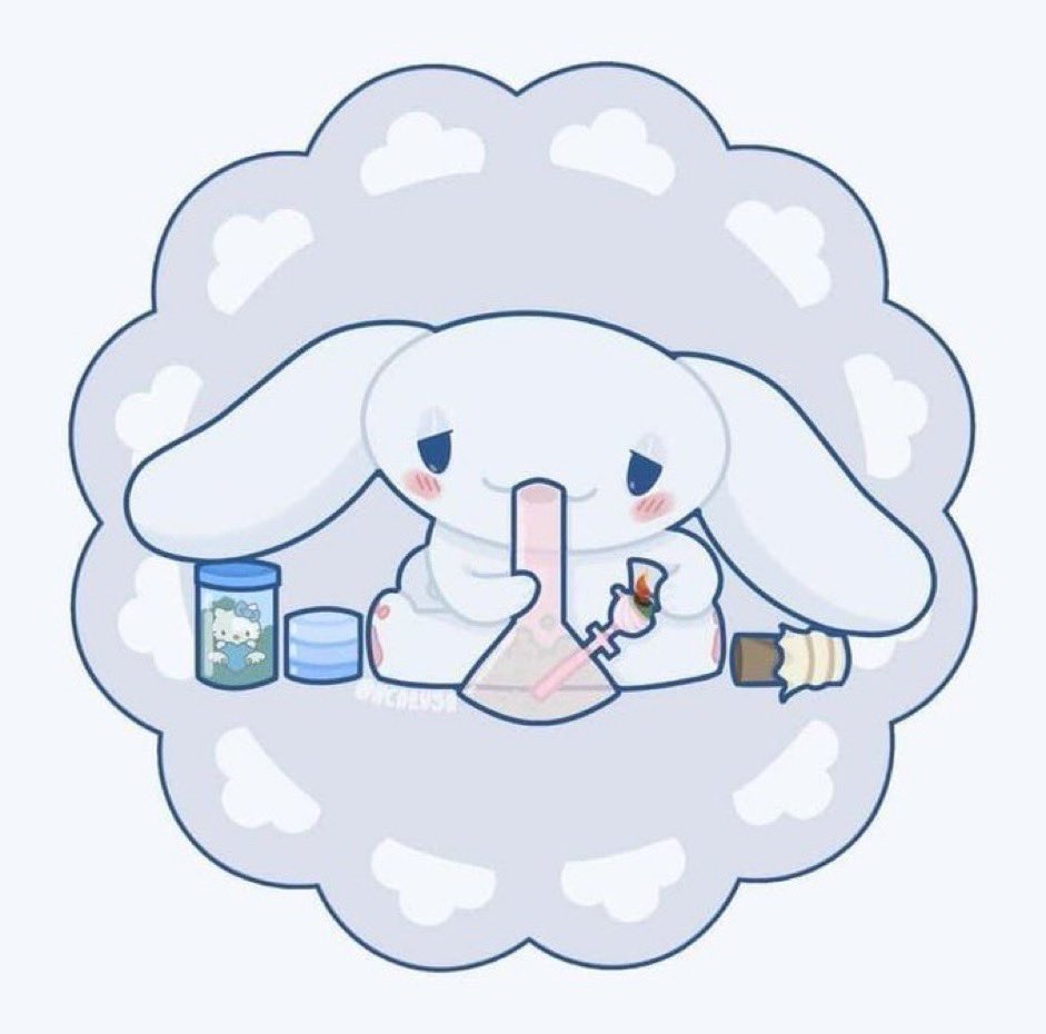 booped's tweet photo. when i get off work in 3 hours i’m gonna stream!! but for now enjoy stoner cinnamoroll ^^ https://t.co/ffRppPoPXT
