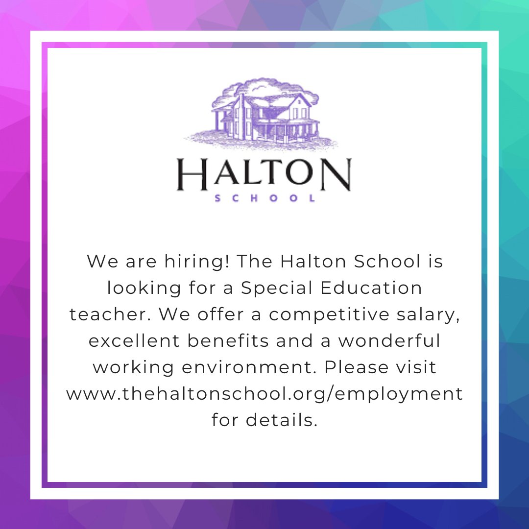 Please visit buff.ly/3CJ7ArK to see the job posting information!