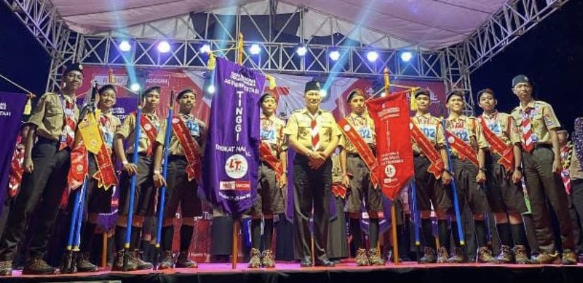 Berikut adalah Regu-Regu Berprestasi LT-V Tahun 2023 berdasarkan Surat Keputusan Kwarnas nomor 084 Tahun 2023:

pramukajakarta.id/detail/berita-…

#pramukaindonesia #pramukajakarta #urbanscouting #setiappramukadalahpewarta #kolaborasi #DKIJAKARTA #HUTJakarta496 #JakartaDatangJakartaMenang