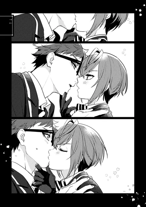 トレリド♣️🌹 🌹の方からキスしてるシチュ好きです。って言ってもらえてヤッターしたので軽率に再掲します。私も好きです。