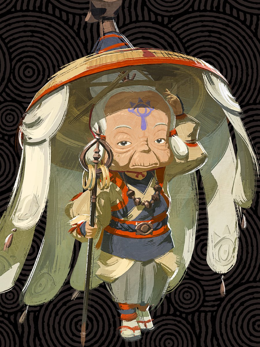 NintendoAmerica's tweet photo. The former, long-running chief of the Sheikah, Impa is investigating the geoglyphs around Hyrule – certain they’ll provide clues to the princess’s whereabouts. #Zelda #TearsOfTheKingdom https://t.co/yPd7wykznw