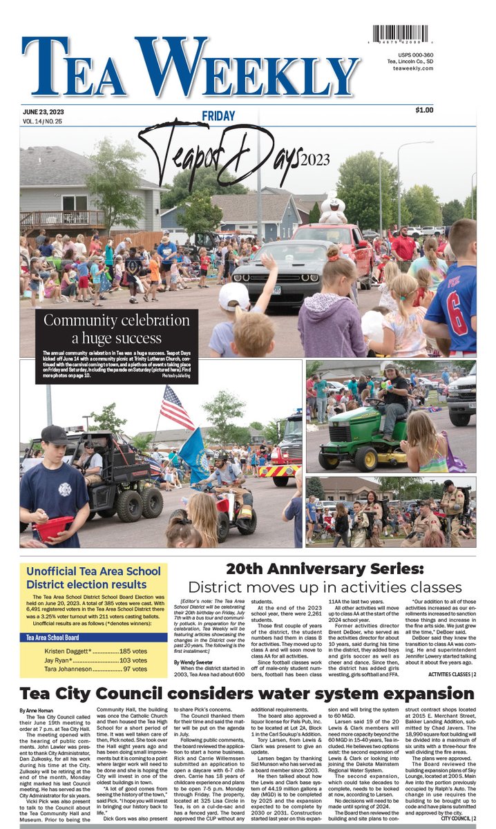 Check out this week's issue for the latest in Tea news — on stands now! Login anytime at teaweekly.com.