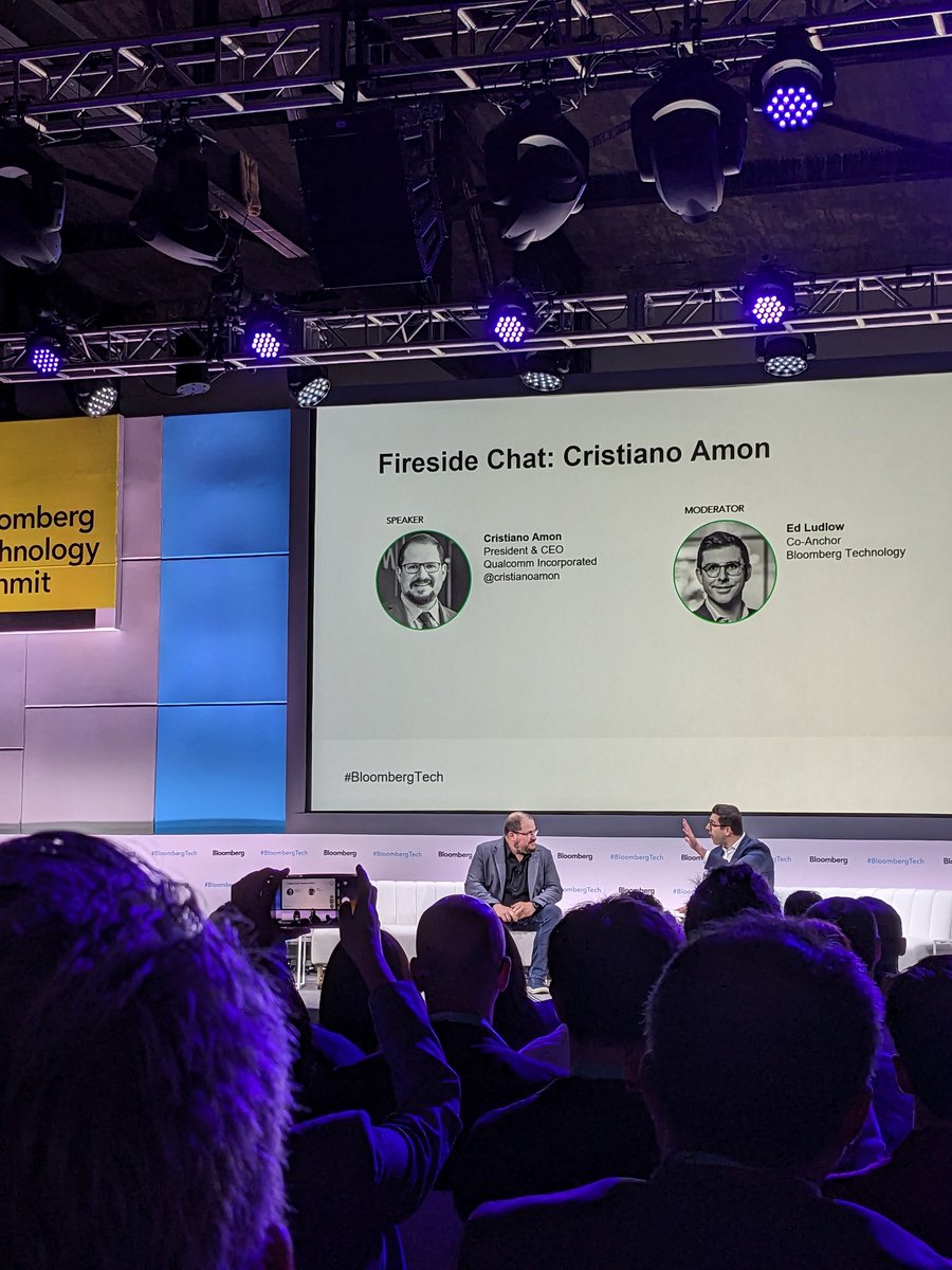 ViachaslauM's tweet photo. Interesting #AI topics at the Bloomberg Technology Summit today in SF #BloombergTech https://t.co/5VLcZFV7YO